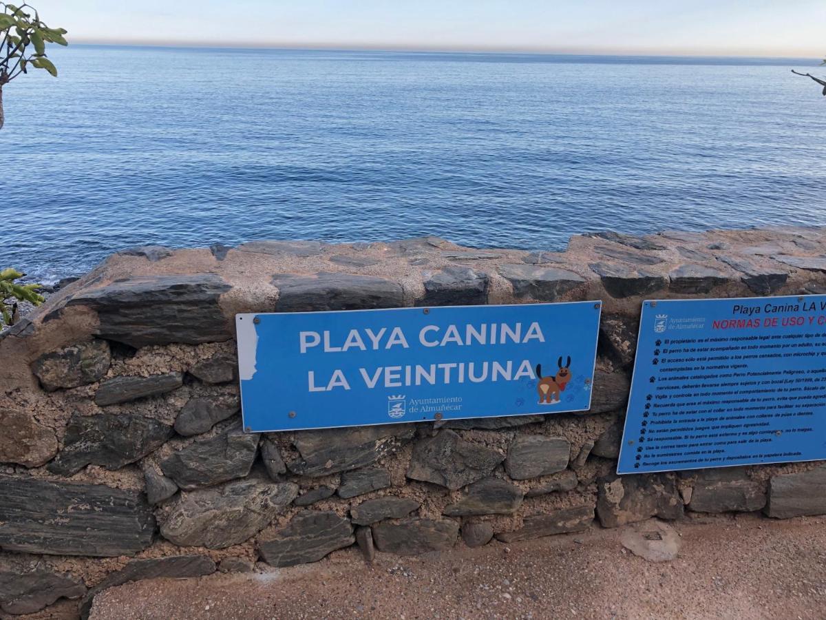 Estudio Luxury Primera Linea De Playa Almunecar Parking Gratuito Luaran gambar